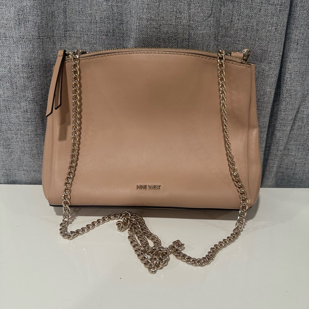 Nine West Tan Crossbody Bag with Classic Design
